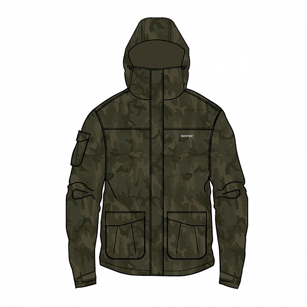 Sonik Heavy Weight Camo Padded Jacketрозмір M - MPN: NC0031 - EAN: 5055279523007