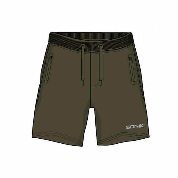 Sonik Green Fleece Shorts rozmiar M - MPN: NC0059 - EAN: 5055279523281