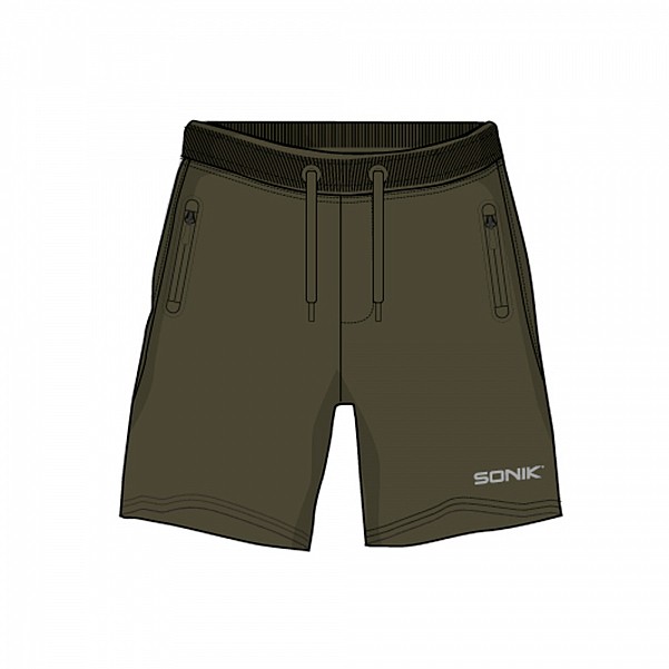 Sonik Green Fleece Shorts Größe M - MPN: NC0059 - EAN: 5055279523281