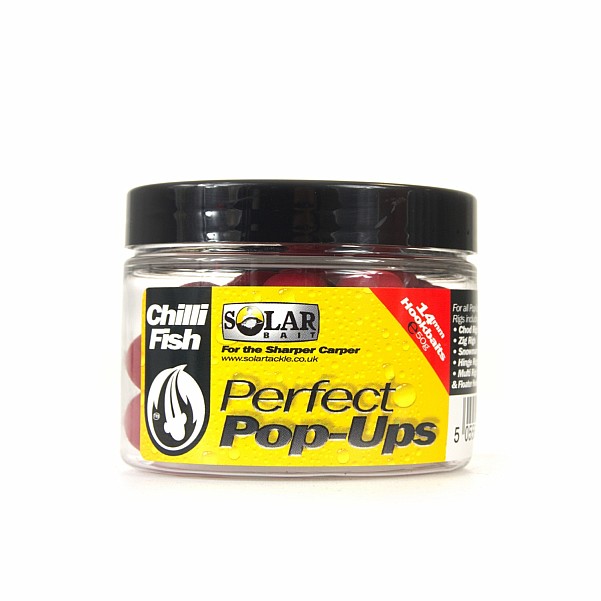 Solar Pop-Up Boilies - Chilli Fish size 14mm - MPN: CHFPOPS - EAN: 5055681514129