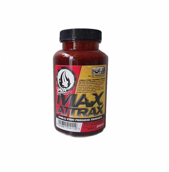 NEW Solar Max Attrax Chilli Fish Liquid  opakowanie 200ml - MPN: MACHFX - EAN: 5055681514112