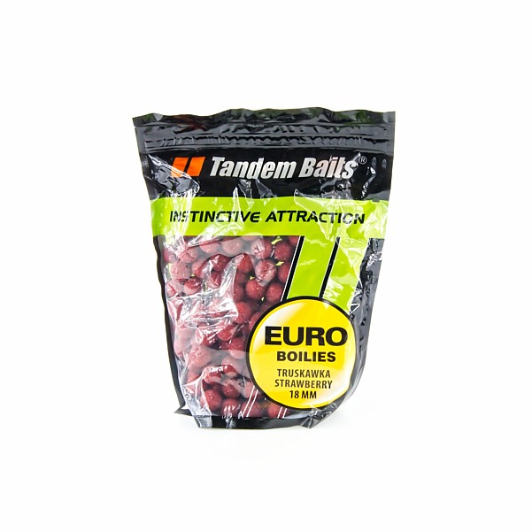 TandemBaits Euro Boilies  - Truskawkarozmiar 18 mm / 1 kg - MPN: 15252 - EAN: 5907666655344