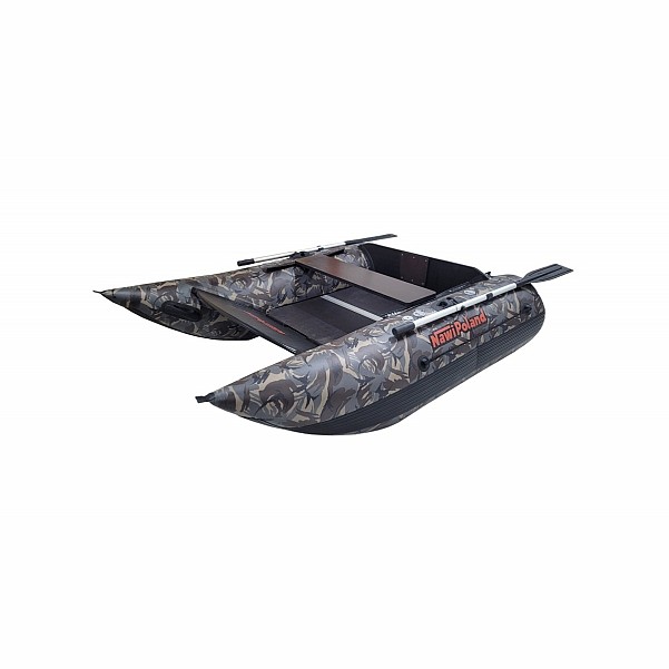 NawiPoland CAT 220 Inflatable Boat  - Catamaranmodel CAMO/Full Floor with ALU Reinforcements - MPN: CAT220
