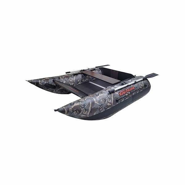 NawiPoland CAT 220 Inflatable Boat  - Katamaránmodelo CAMO/suelo completo + refuerzos ALU - MPN: CAT220