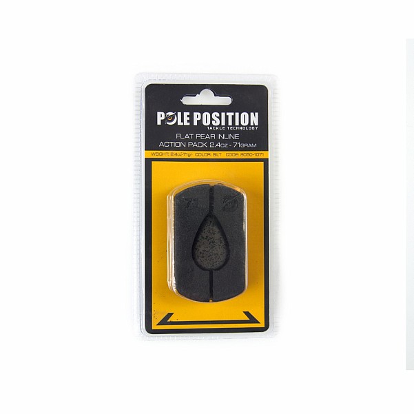 Strategy Pole Position Flat Pear Inline Action Packpoids 71g - MPN: 8050-1071 - EAN: 8716851447896