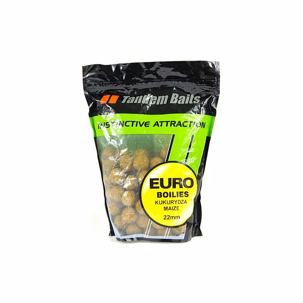 TandemBaits Euro Boilies  - Кукурудза 22 мм / 1 кг