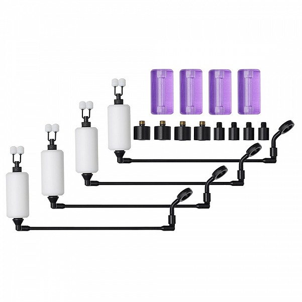 Prologic K1 Mega Arm Swinger White/Purpleversión 4 uds (Blanco/Púrpura) - MPN: SVS72785 - EAN: 5706301727855