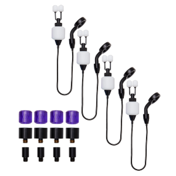 Prologic K1 Mini Hanger Chain Setwersja 4 szt (White/Purple) - MPN: 65054 - EAN: 5706301650542