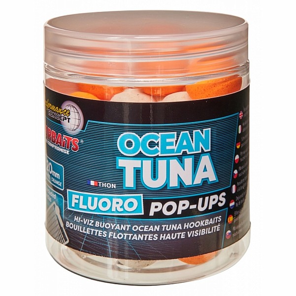 Starbaits Performance Fluo Pop-Up - Ocean Tunataille 20mm - MPN: 67876 - EAN: 3297830678760