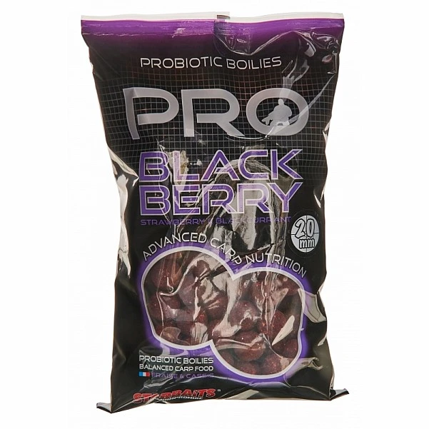 Starbaits Probiotic Boilies - Blackberry  20mm / 1kg