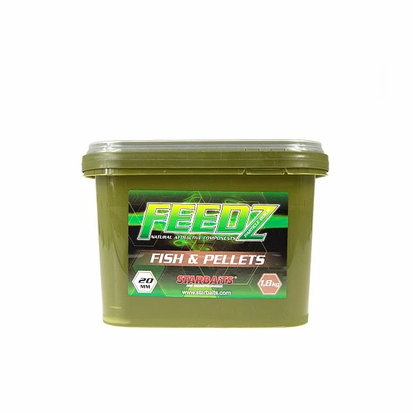 Starbaits FEEDZ Boilies - Fish and Pellets  20 мм / 1,8 кг