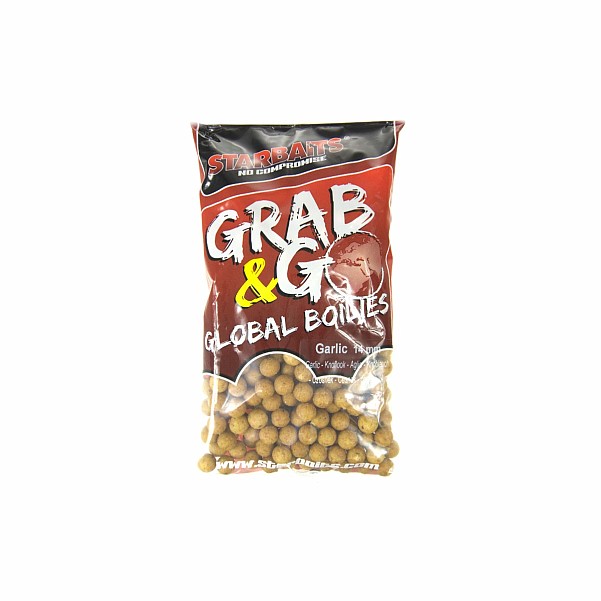 Starbaits Grab&Go Global Boilies - Garlic méret 14mm / 1kg - MPN: 16810 - EAN: 3297830168100