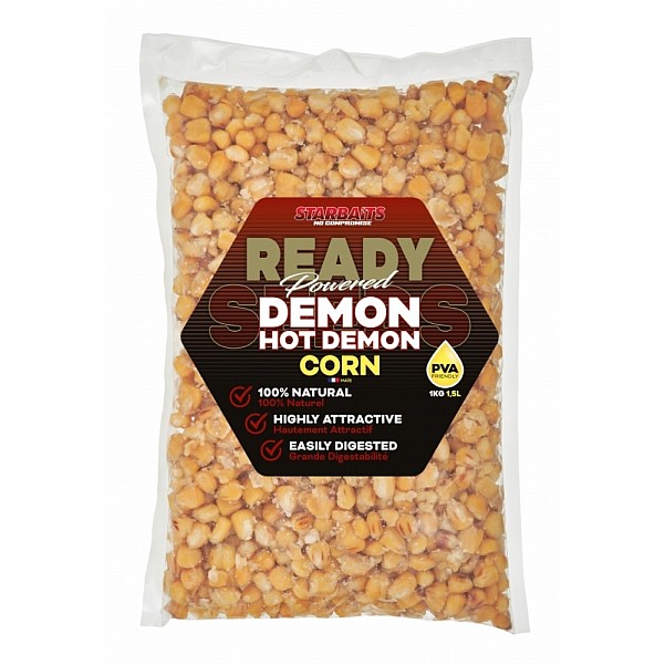Starbaits Ready Seeds Corn - Hot Demonopakowanie 1kg - MPN: 71982 - EAN: 3297830719821