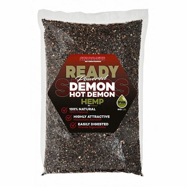 Starbaits Ready Seeds Hemp - Hot Demon 1kg