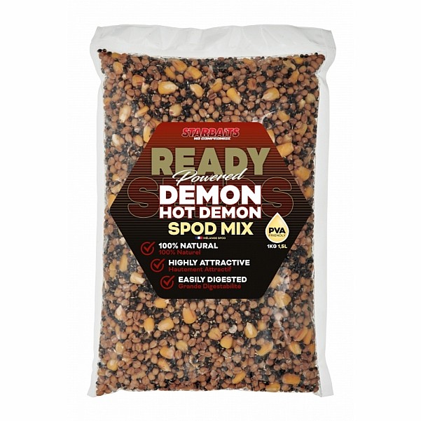Starbaits Ready Seeds Spod Mix - Hot Demonopakowanie 1kg - MPN: 71984 - EAN: 3297830719845
