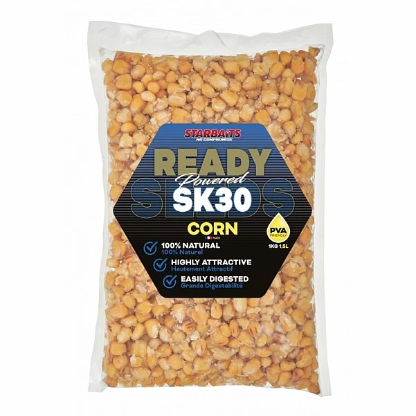 Starbaits Ready Seeds Corn - SK30  1kg