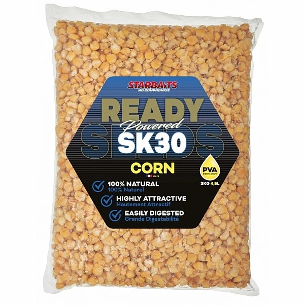 Starbaits Ready Seeds Corn - SK30  3kg