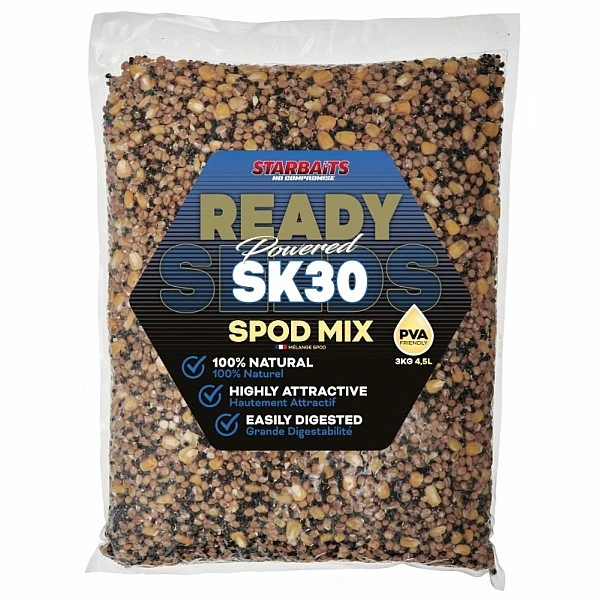 Starbaits Ready Seeds Spod Mix - SK30 3kg