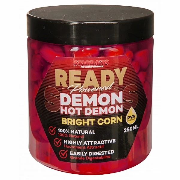 Starbaits Ready Bright Corn - Hot Demon  250ml
