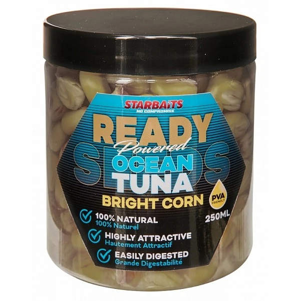 Starbaits Ready Bright Corn - Ocean Tuna 250ml