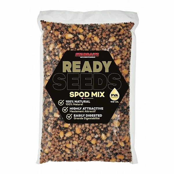 Starbaits Ready Seeds Spod Mix - Natural 1kg
