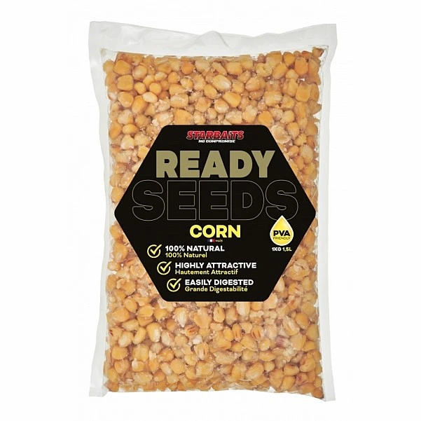Starbaits Ready Seeds Corn - Natural 1kg