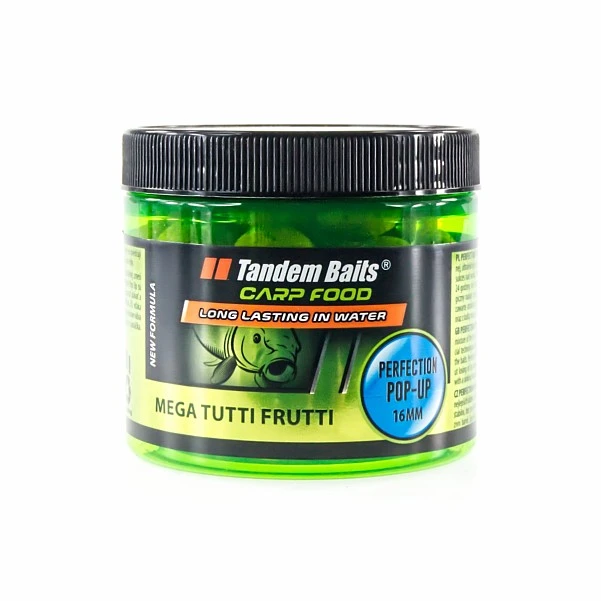 TandemBaits Carp Food Perfection Pop Up  - Мега Тутті-Фрутті 16 мм / 70 г