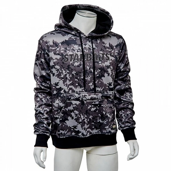 Starbaits Bank Grey Digi Cam Hoody M