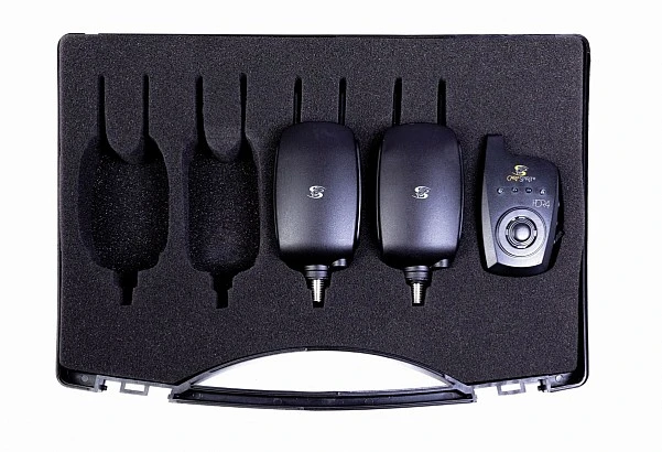 Carp Spirit HD4 Alarm and Receiver Set 2+1