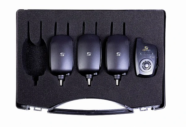 Carp Spirit HD4 Alarm and Receiver Set 3+1