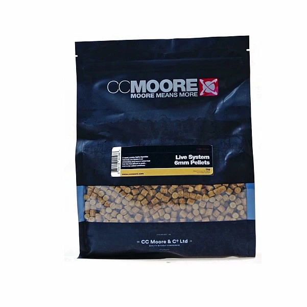 CcMoore Pellets - Live System 6 mm / 1 kg