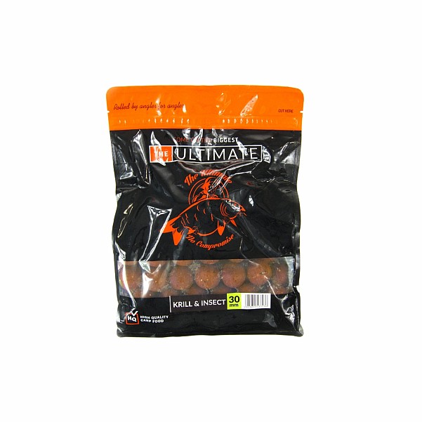 UltimateProducts Top Range Boilies - Krill Insectvelikost 30 mm / 1 kg - EAN: 5903855433236
