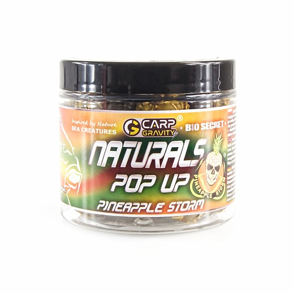 Carp Gravity Naturals Pop Up - Pineapple Stormrozmiar 18mm / 200ml - MPN: PNA006 - EAN: 200000064167