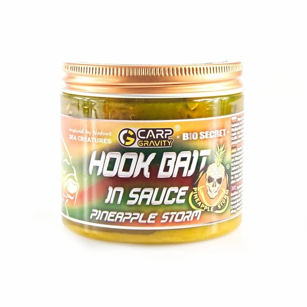 Carp Gravity Hookbaits in Sauce  - Pineapple Storm 18 мм / 200 мл