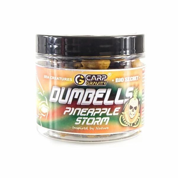Carp Gravity Dumbells Hookbaits - Pineapple Storm 14x18mm / 200ml