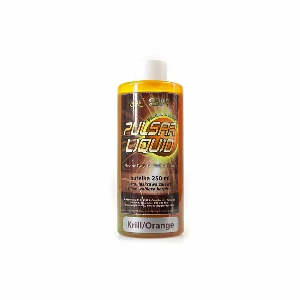 Carp Gravity Krill Orange Pulsar Liquid  250ml
