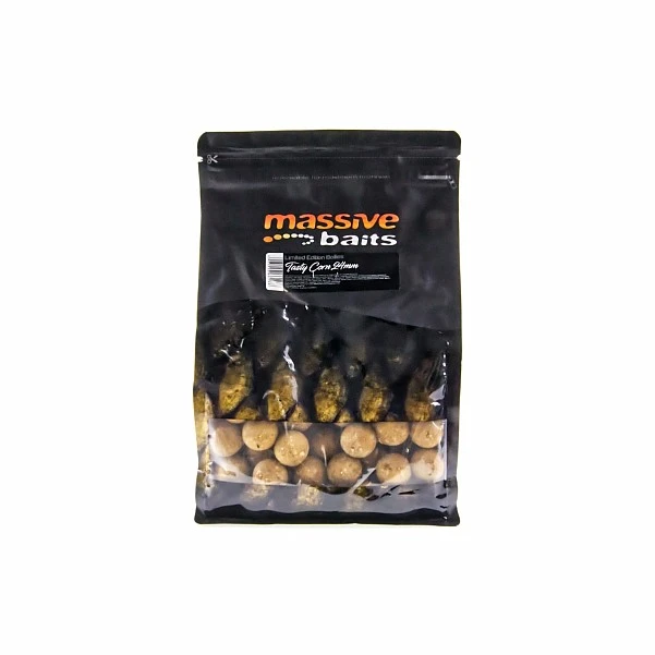 MassiveBaits Boilies Tasty Corn Limited Edition 24 мм / 1 кг