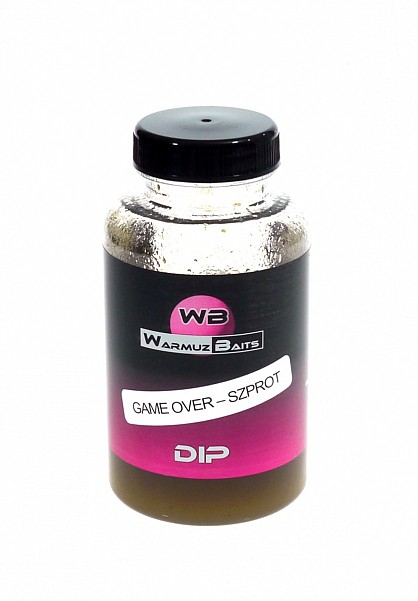 WarmuzBaits Dip Game Over  - Soha ne fordítsa le a következő címet: sklep@rockworld.plcsomagolás 150ml - MPN: 67082 - EAN: 5902537373945