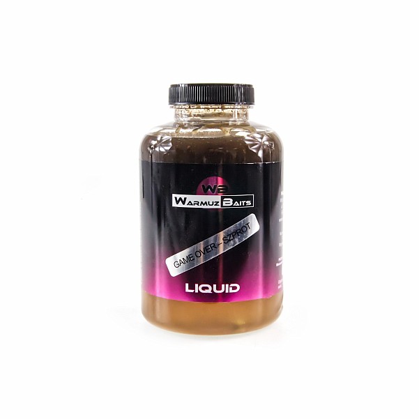 WarmuzBaits Liquid Game Over  - Soha ne fordítsa le a következő címet: sklep@rockworld.plcsomagolás 500 ml - MPN: 67083 - EAN: 5902537373921