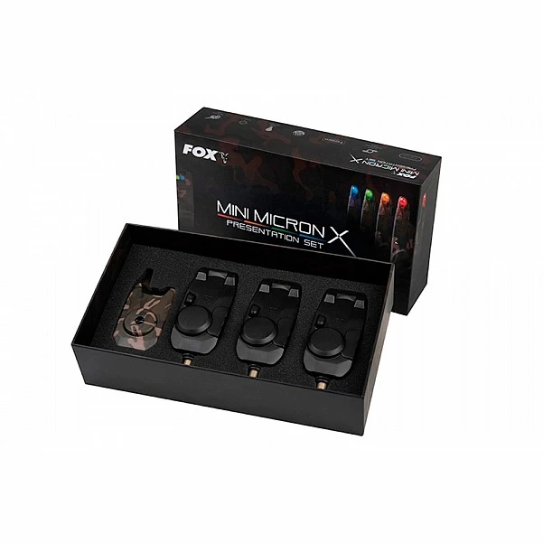 Fox Mini Micron X CAMO Rod Set Ltd. Edition 3+1