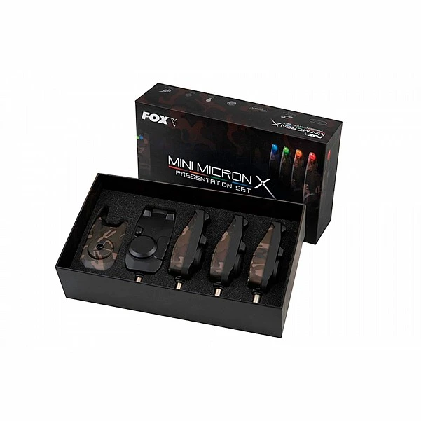 Fox Mini Micron X CAMO Rod Set Ltd. Edition 4+1
