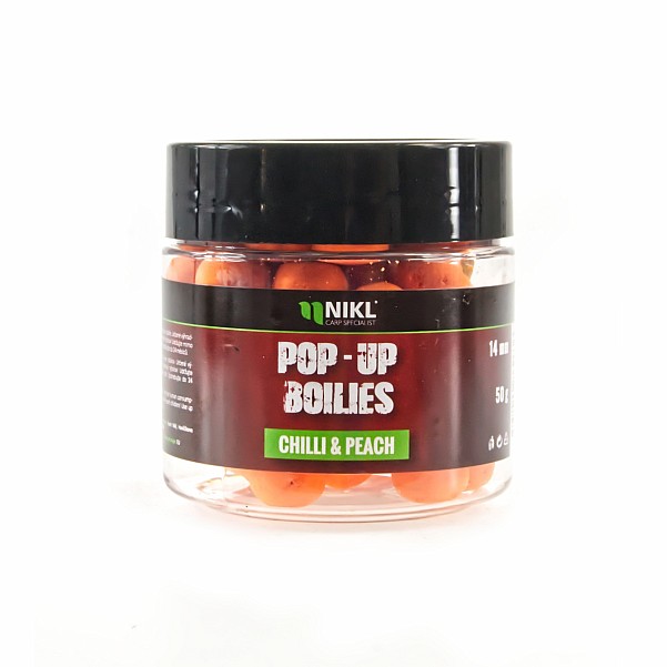 Karel Nikl Pop Up Boilies - Chilli and Peach size 14mm / 50g - MPN: 2069636 - EAN: 8592400869636