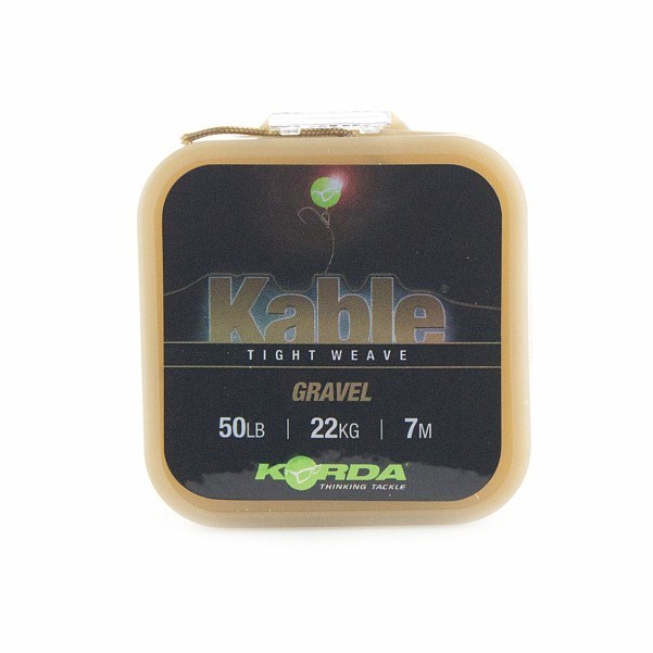Korda Kable Tight Weave LeadcoreTyp Kies / 7m - MPN: KAB002 - EAN: 5060660638536