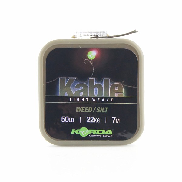 Korda Kable Tight Weave Leadcoretyp Rostliny/Štěrk / 7m - MPN: KAB001 - EAN: 5060660638512
