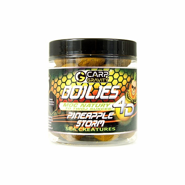 Carp Gravity Pineapple Storm 4D BoiliesGröße 20mm/ 250ml - MPN: K4D007 - EAN: 200000065973