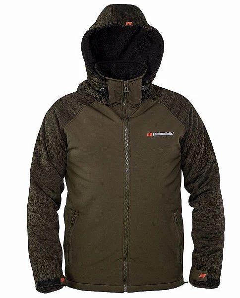 TandemBaits Softshell - Chaqueta con Capucha M