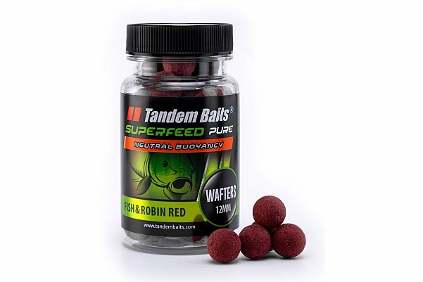 TandemBaits SuperFeed Pure Wafters - Fish and Robin Redsize 12 mm / 30g - MPN: 26433 - EAN: 5907666656976