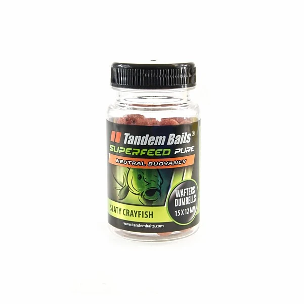 TandemBaits SuperFeed Pure Dumbells Wafters - Slaty Crayfish 12/15 мм / 30г