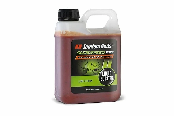 TandemBaits SuperFeed Pure Booster - Live Citrus 1000 мл