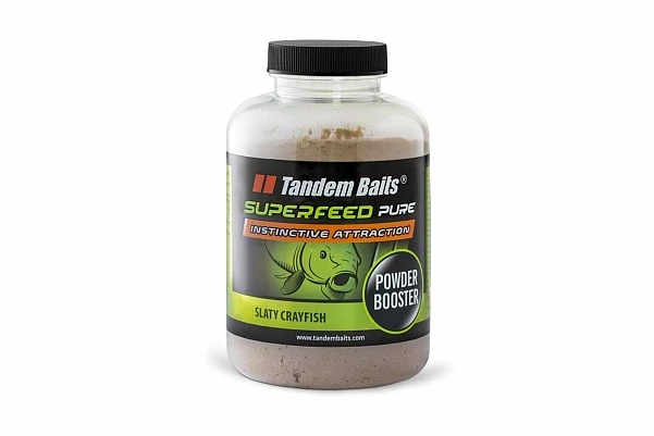 TandemBaits SuperFeed Pure Powder Booster - Slaty Crayfish 200 г